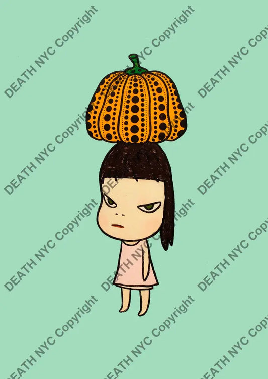 Auction ’CE16 girl’ art print 45x32cm (Edition of 100) - Art Print