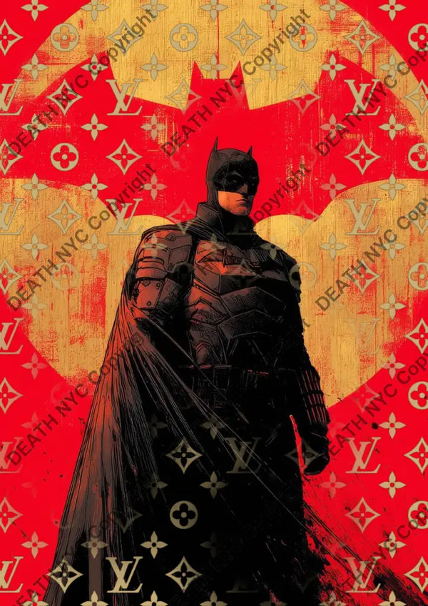 Auction ’CE207 bat’ art print 45x32cm (Edition of 100) - Art Print