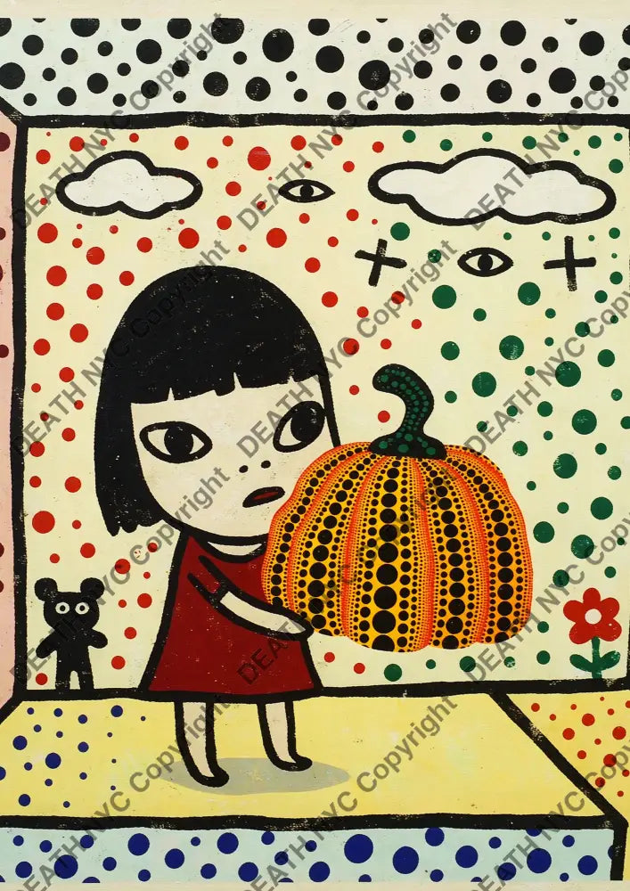 Auction ’CE21 girl’ art print 45x32cm (Edition of 100) - Art Print