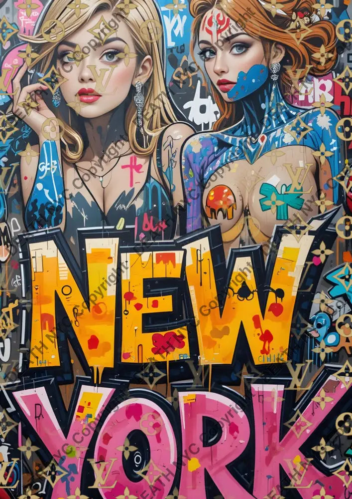 Auction ’CE331 new york’ art print 45x32cm (Edition of 100) - Art Print