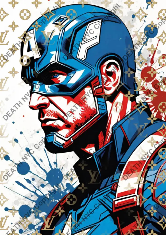 Auction ’CE334 captain’ art print 45x32cm (Edition of 100) - Art Print