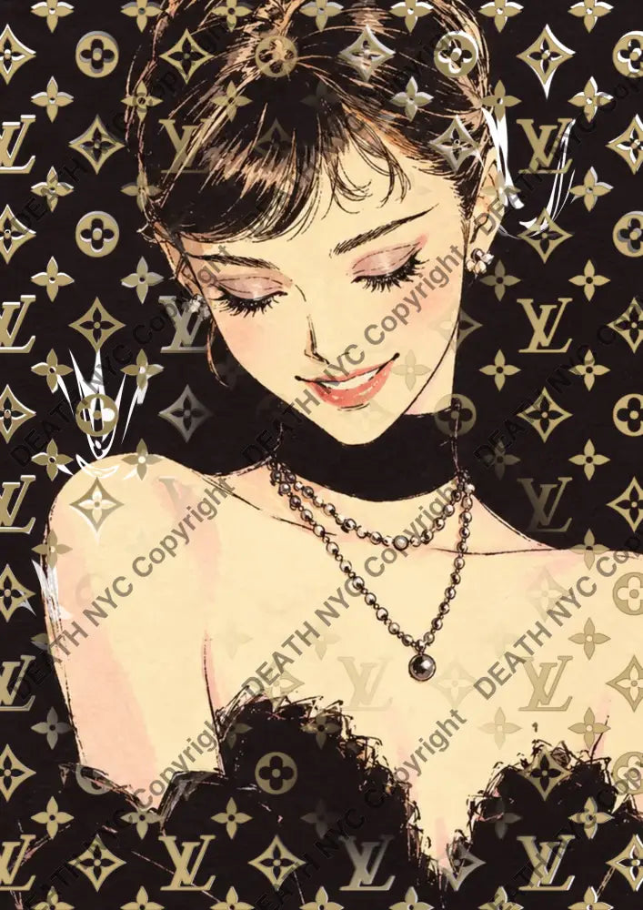 Auction ’CE423 audrey’ art print 45x32cm (Edition of 100) - Art Print