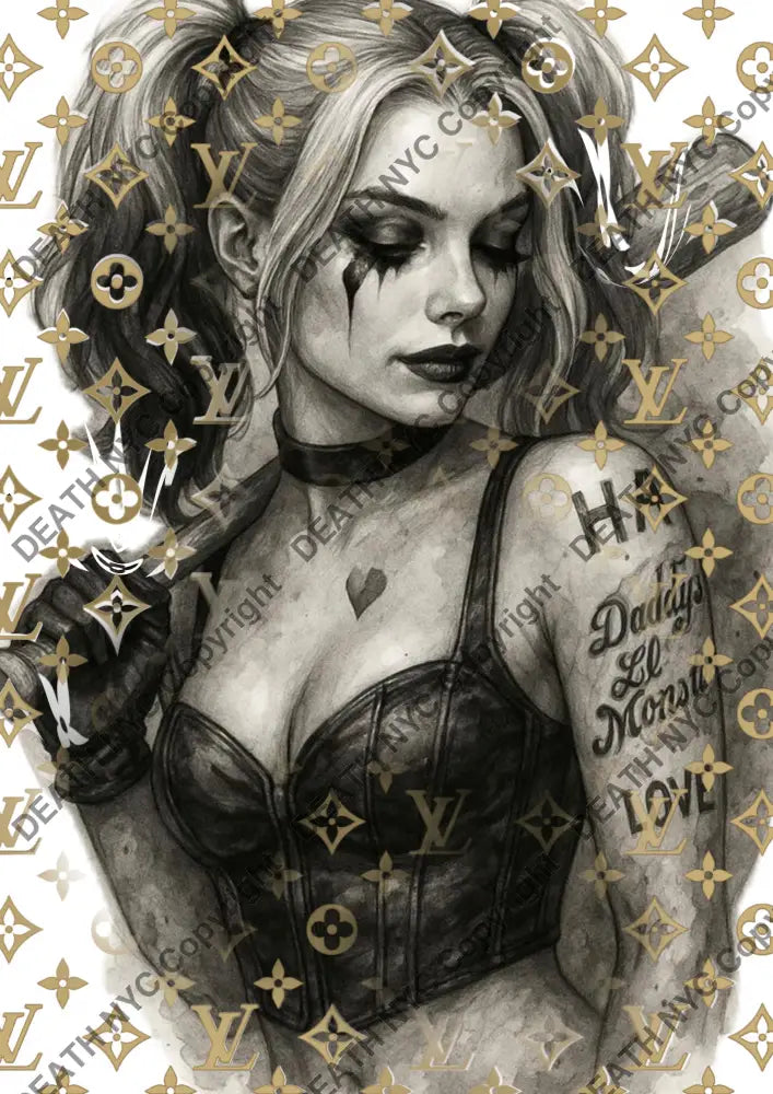 Auction ’CE448 quin’ art print 45x32cm (Edition of 100) - Art Print