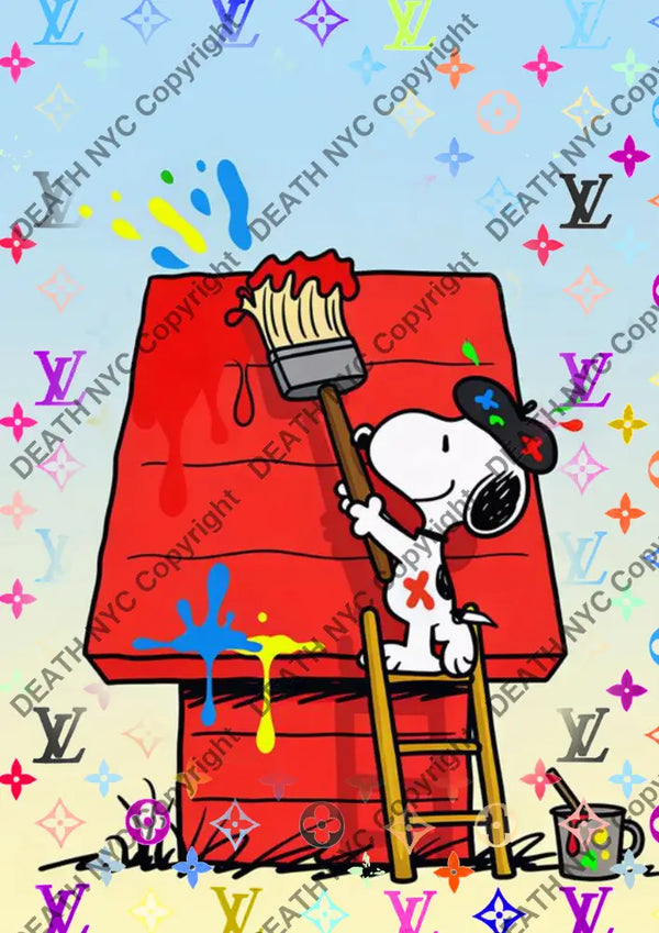 Auction ’CE507 silly’ art print 45x32cm (Edition of 100) - Art Print