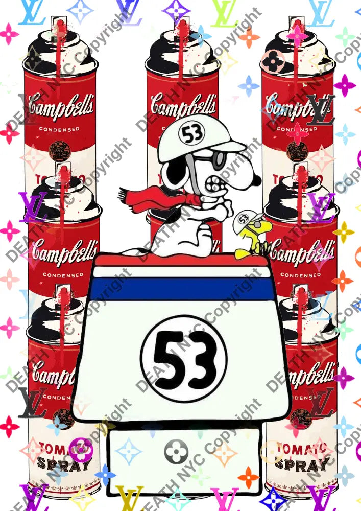 Auction ’CE541 silly’ art print 45x32cm (Edition of 100) - Art Print