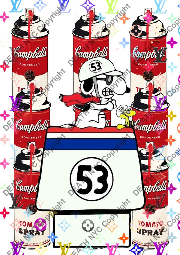 Auction ’CE541 silly’ art print 45x32cm (Edition of 100) - Art Print