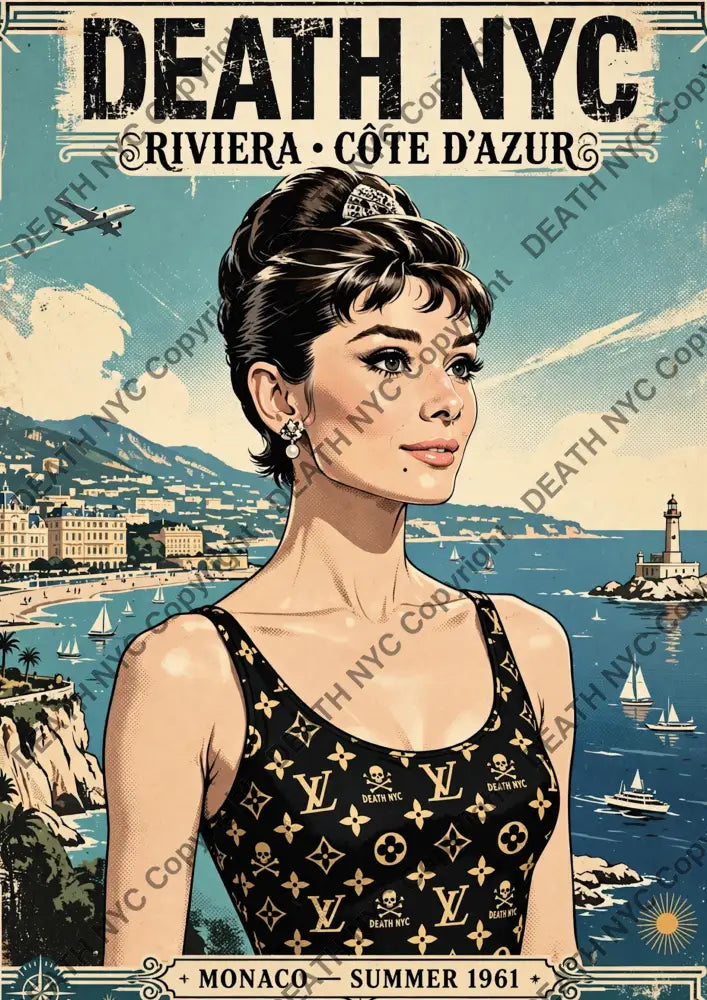 Auction ’CE574 audrey’ art print 45x32cm (Edition of 100) - Art Print