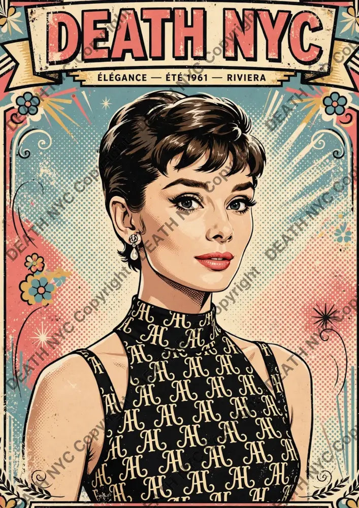 Auction ’CE583 audrey’ art print 45x32cm (Edition of 100) - Art Print
