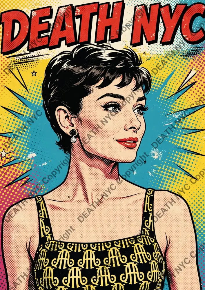 Auction ’CE584 audrey’ art print 45x32cm (Edition of 100) - Art Print