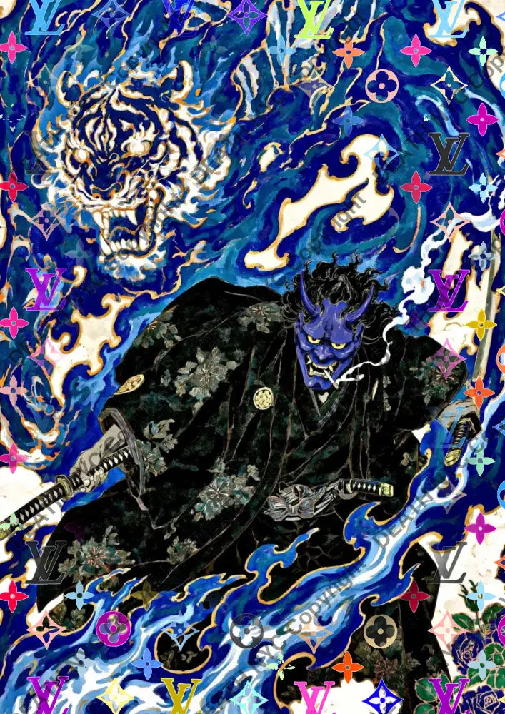 Auction ’CE697 samurai ’ art print 45x32cm (Edition of 100) - Art Print