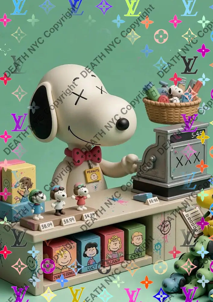 Auction ’CE789 silly’ art print 45x32cm (Edition of 100) - Art Print