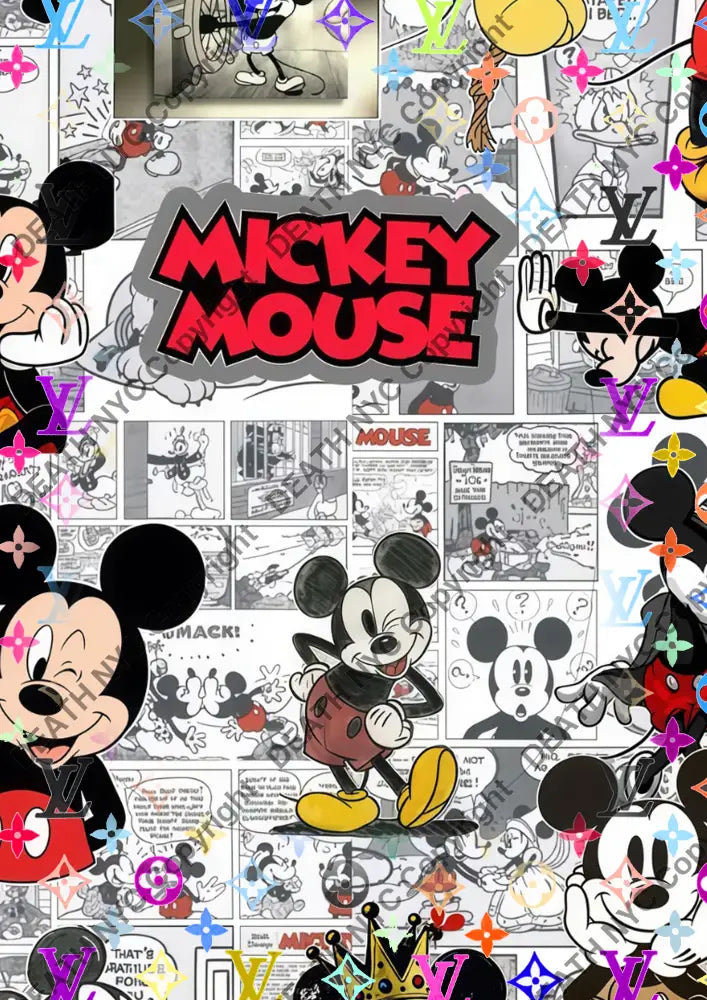 Auction ’CE899 mouse’ art print 45x32cm (Edition of 100) - Art Print