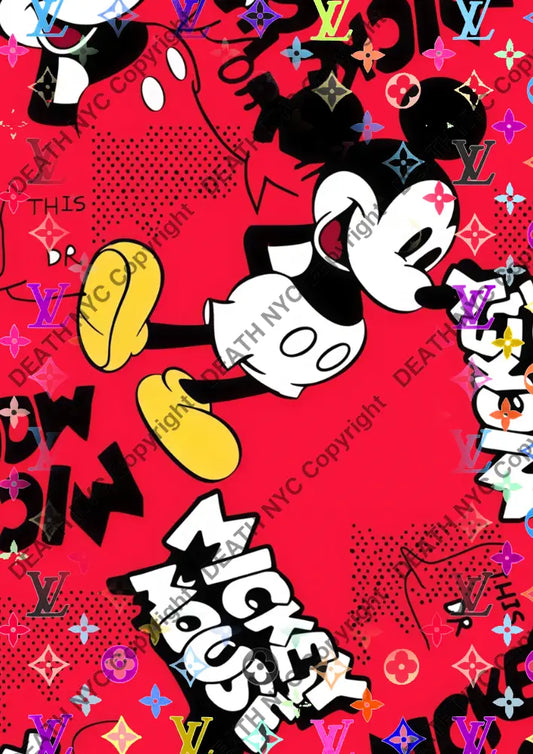 Auction ’CE900 mouse’ art print 45x32cm (Edition of 100) - Art Print
