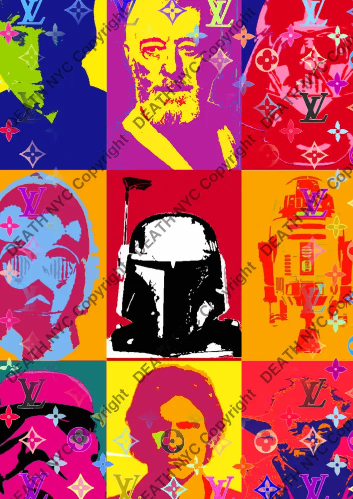 Auction ’Ce914 star’ art print 45x32cm (Edition of 100) - Art Print