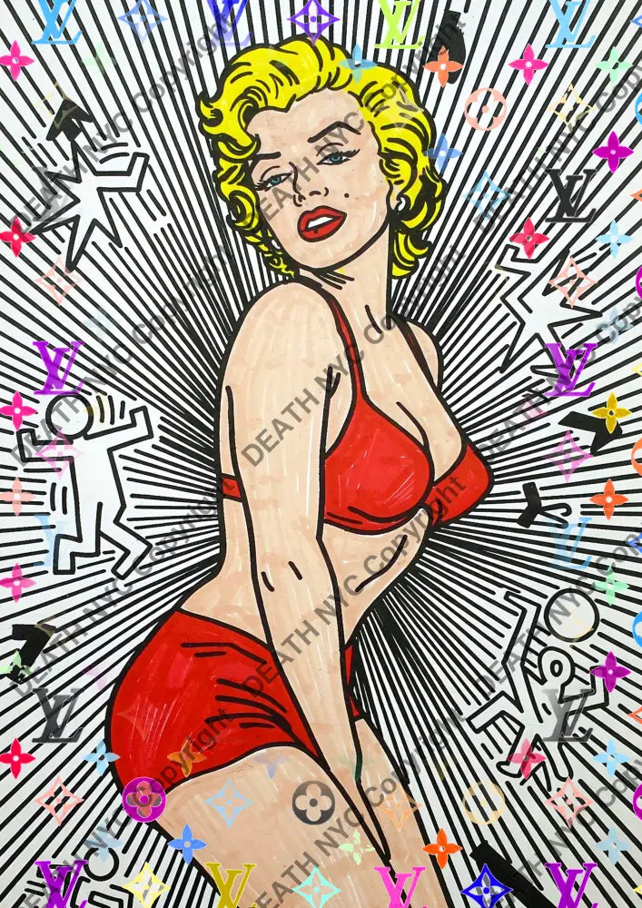 Auction ’Ce921 monr’ art print 45x32cm (Edition of 100) - Art Print