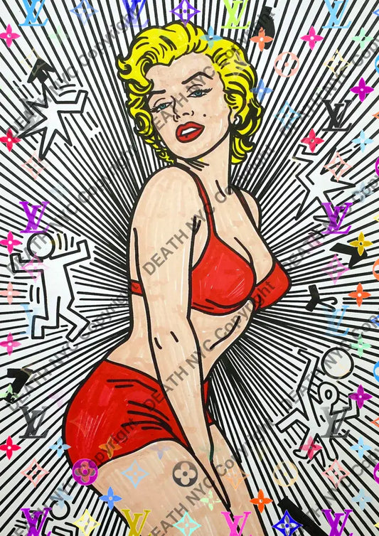 Auction ’Ce921 monr’ art print 45x32cm (Edition of 100) - Art Print
