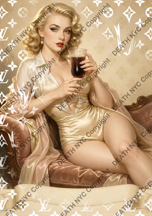 Auction ’CE941 monr’ art print 45x32cm (Edition of 100) - Art Print