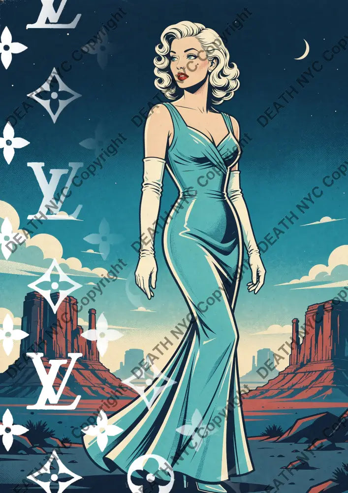Auction ’CE98 monr’ art print 45x32cm (Edition of 100) - Art Print