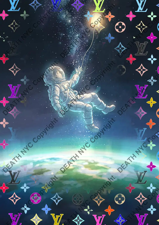 Auction ’CE999 astro ’ art print 45x32cm (Edition of 100) - Art Print