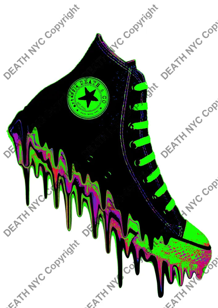 Auction ’conv green’ art print 45x32cm (Edition of 100) Art Print