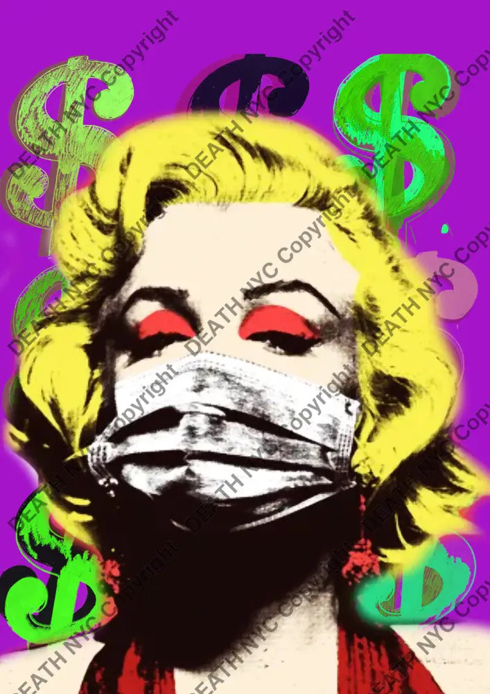 Auction ’D114 monr’ art print 45x32cm (Edition of 100) Art Print