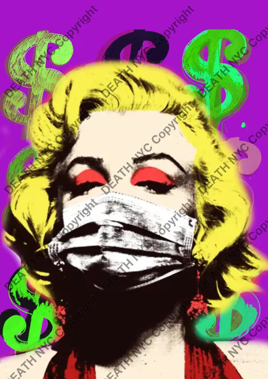 Auction ’D114 monr’ art print 45x32cm (Edition of 100) Art Print