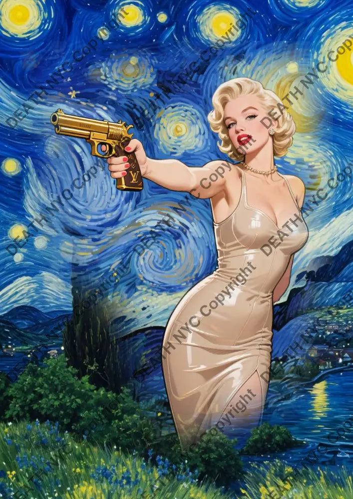 Auction ’DA104 monr’ art print 45x32cm (Edition of 100) Art Print