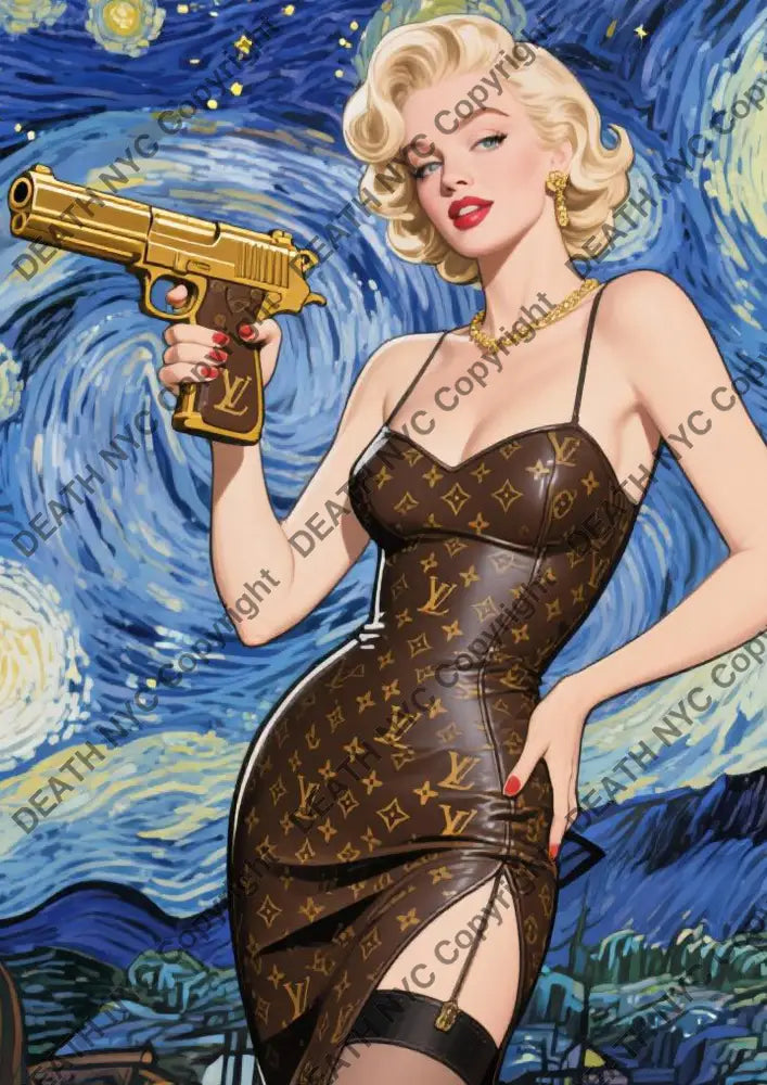 Auction ’DA105 monr’ art print 45x32cm (Edition of 100) Art Print