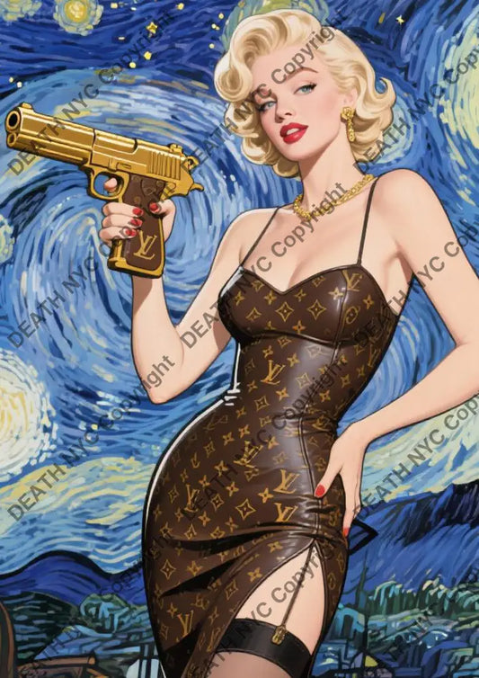 Auction ’DA105 monr’ art print 45x32cm (Edition of 100) Art Print