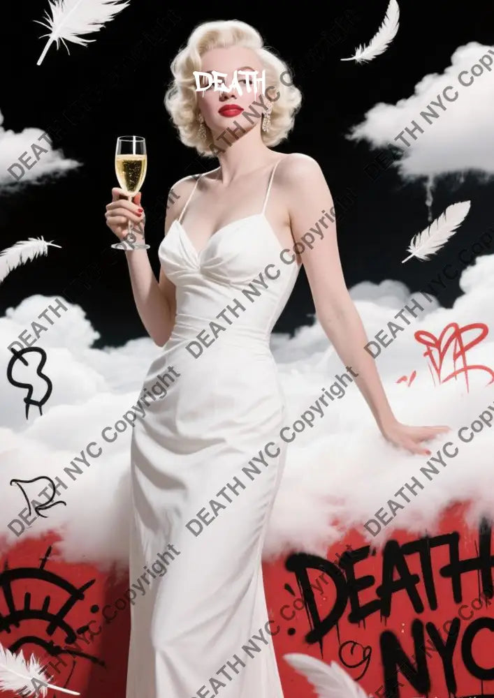 Auction ’DA106 monr’ art print 45x32cm (Edition of 100) Art Print