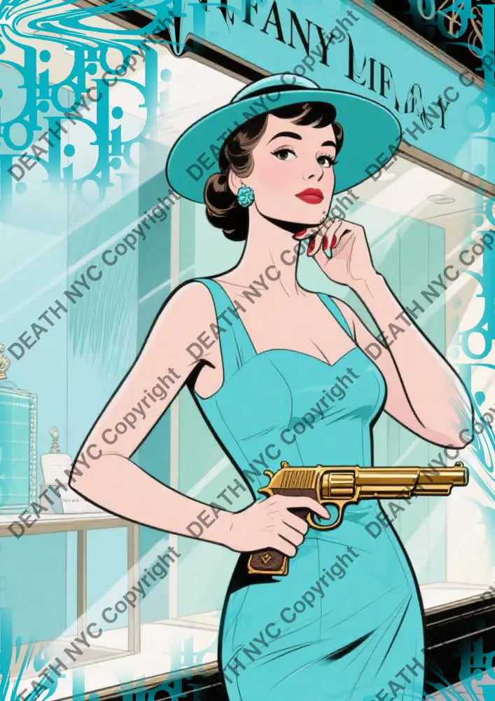 Auction ’DA108 audrey’ art print 45x32cm (Edition of 100) Art Print