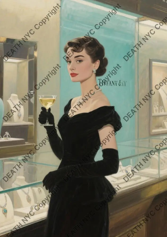 Auction ’DA112 audrey’ art print 45x32cm (Edition of 100) Art Print