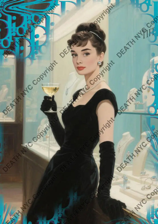 Auction ’DA113 audrey’ art print 45x32cm (Edition of 100) Art Print