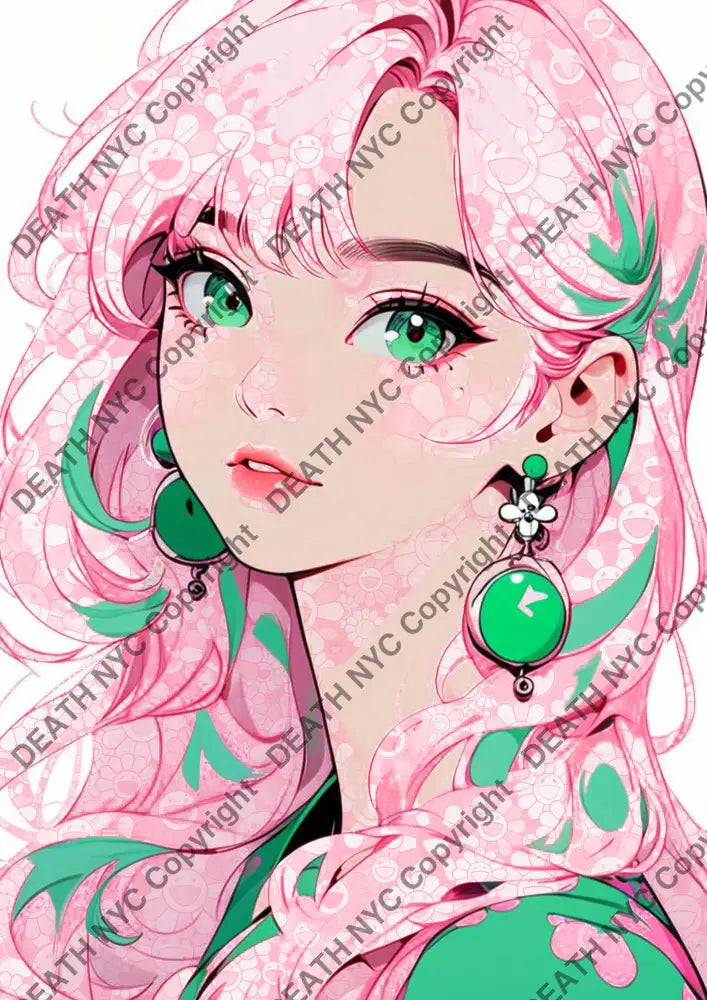 Auction ’DA168 girl’ art print 45x32cm (Edition of 100) Art Print
