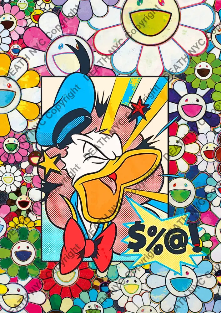 Auction ’DA169 duck’ art print 45x32cm (Edition of 100) Art Print