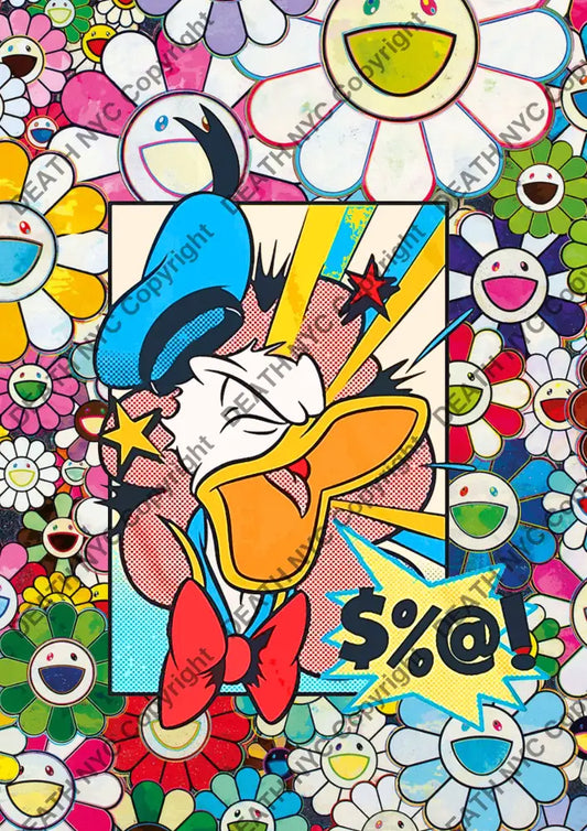 Auction ’DA169 duck’ art print 45x32cm (Edition of 100) Art Print