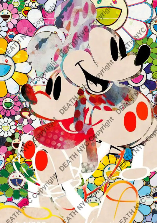 Auction ’DA176 mouse’ art print 45x32cm (Edition of 100) Art Print