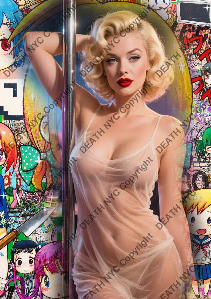 Auction ’DA223 monr’ art print 45x32cm (Edition of 100) Art Print