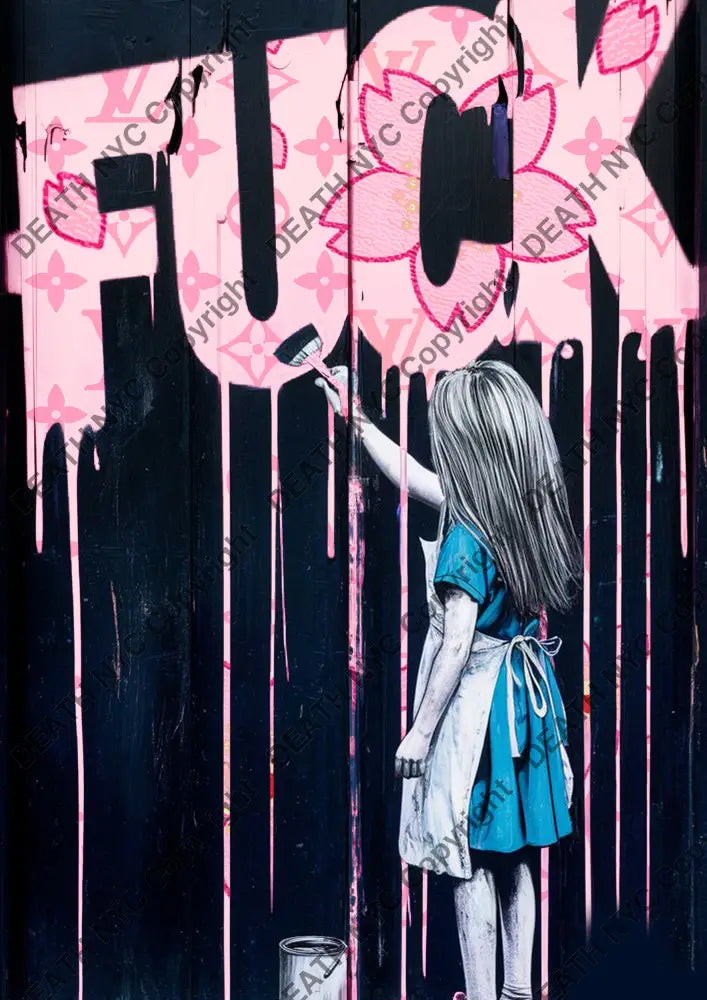 Auction ’DA227 alice. ’ art print 45x32cm (Edition of 100) - Art Print