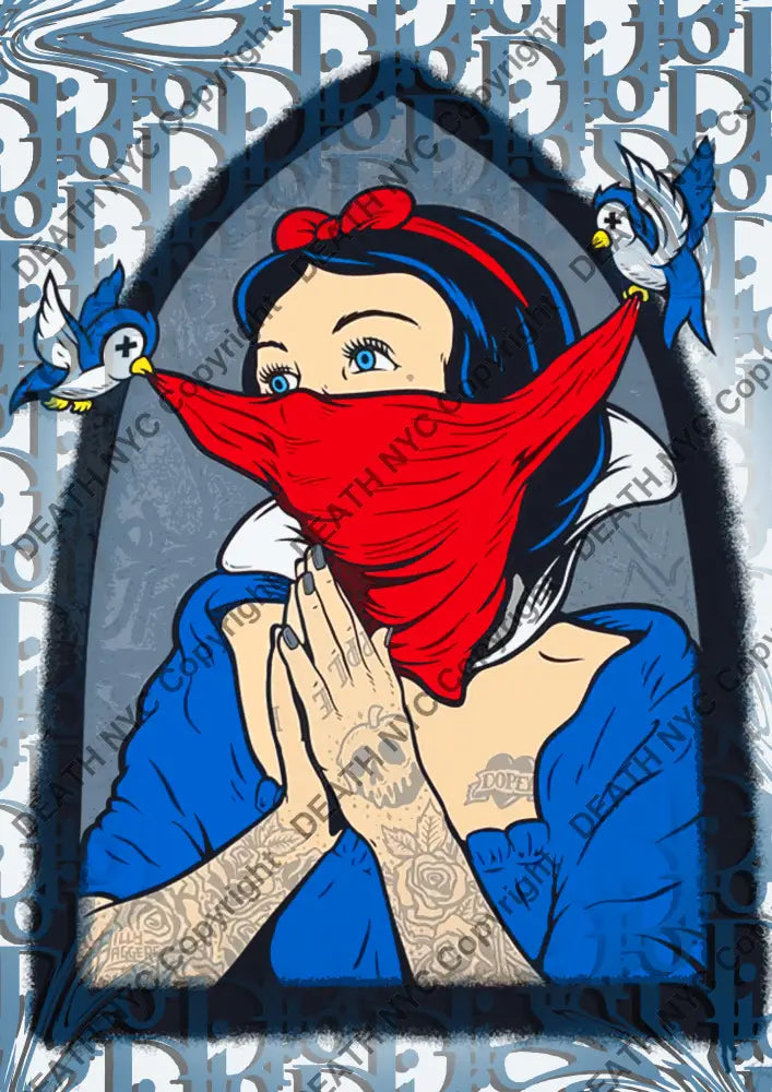 Auction ’DA26 snow. ’ art print 45x32cm (Edition of 100) - Art Print