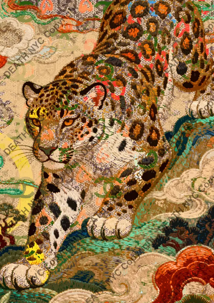Auction ’DA280 leop’ art print 45x32cm (Edition of 100) Art Print