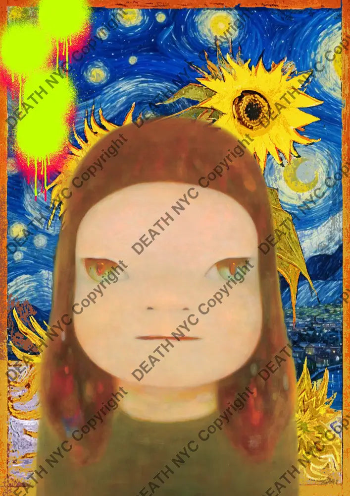 Auction ’DA288 girl’ art print 45x32cm (Edition of 100) Art Print