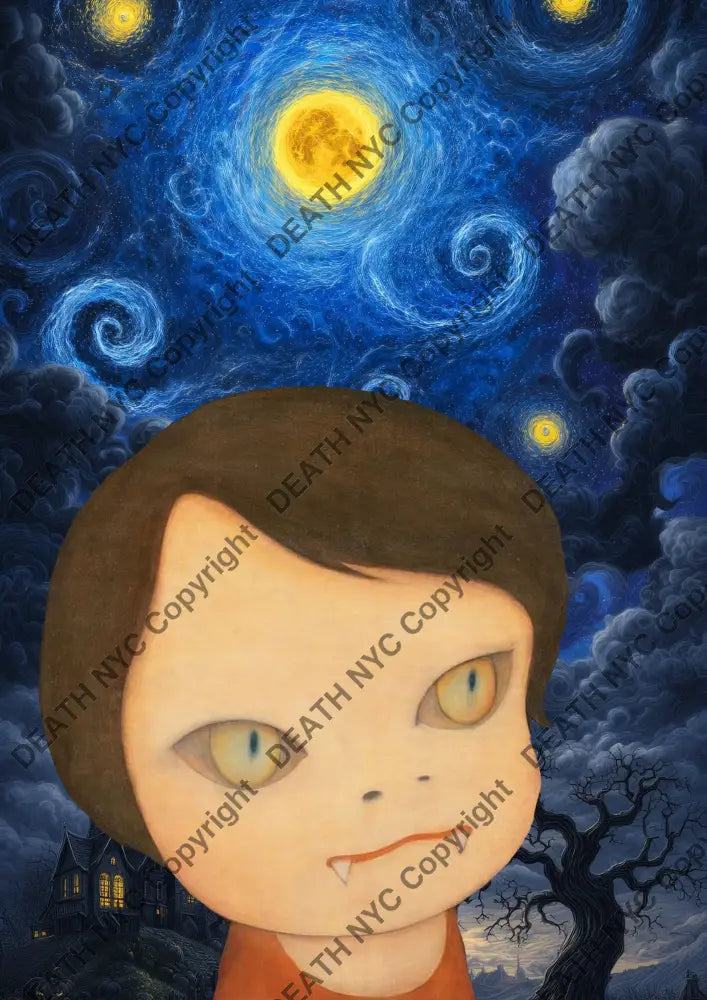 Auction ’DA322 girl’ art print 45x32cm (Edition of 100) Art Print