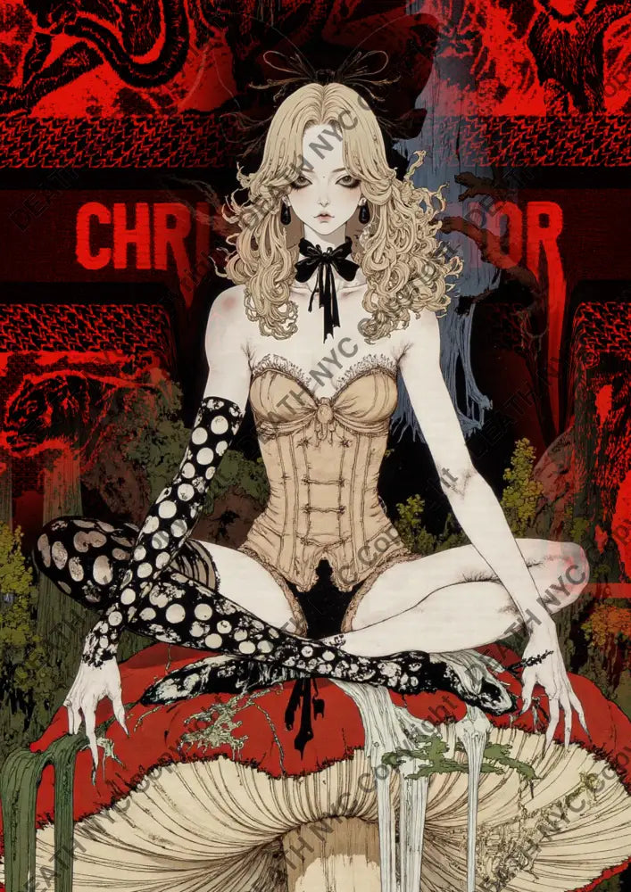 Auction ’DA330 girl’ art print 45x32cm (Edition of 100) Art Print