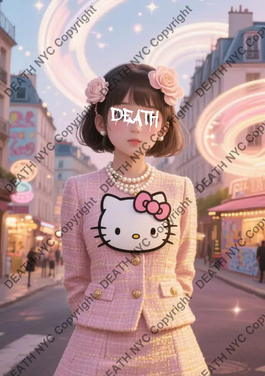 Auction ’DA356 ch kitty’ art print 45x32cm (Edition of 100) Art Print