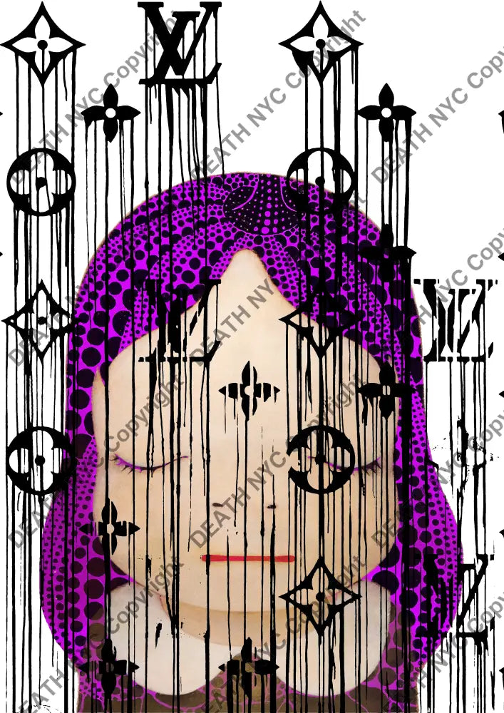 Auction ’DA361 girl’ art print 45x32cm (Edition of 100) Art Print