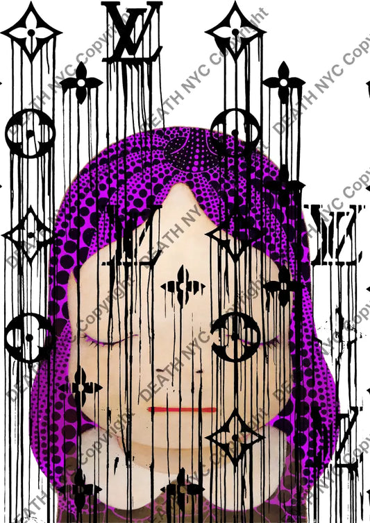 Auction ’DA361 girl’ art print 45x32cm (Edition of 100) Art Print