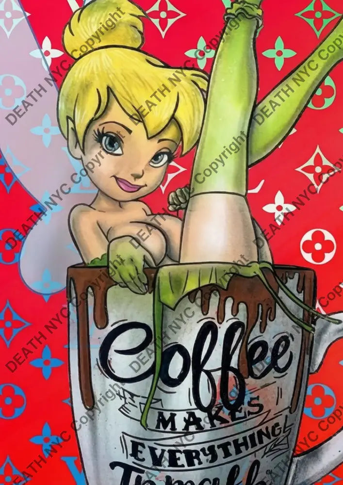 Auction ’DA373 tink’ art print 45x32cm (Edition of 100) Art Print