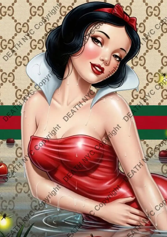 Auction ’DA384 snow. ’ art print 45x32cm (Edition of 100) - Art Print