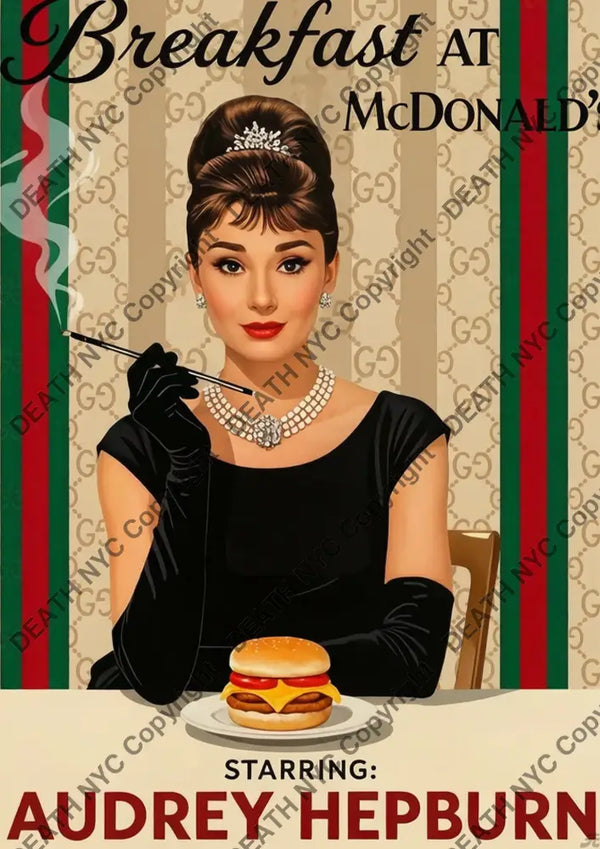 Auction ’DA385 audrey. ’ art print 45x32cm (Edition of 100) - Art Print